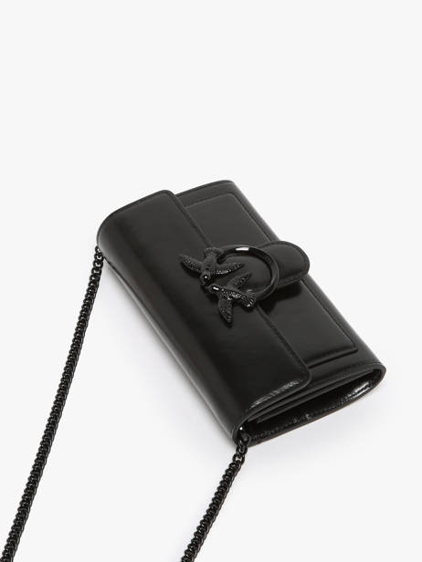 Cross Body Tas Love Bag Icon Pinko Zwart love bag icon A124 ander zicht 2
